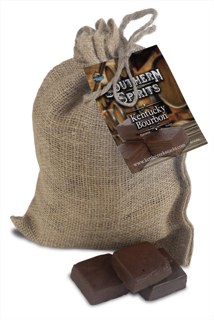 Kettle Creek Snacks Southern Spirits Kentucky Bourbon Fudge 12 - 2 Oz. Individually Wrapped Servings - Image 1